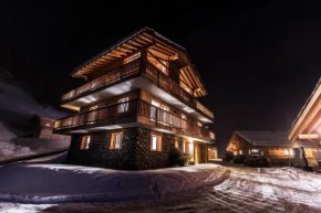 Chalet Haut de cry by Swiss alps village